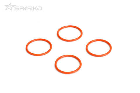 Sparko F8 Shock Spring Adjust Nut O-Ring (4pcs)