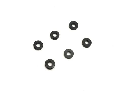 Kyosho Black Anodized Washer 3x7x2mm (6) 97059-02BK