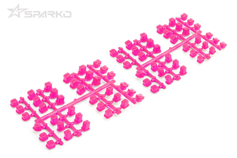 Sparko F8 Pink Plastic Arm Holder Insert Set (2)