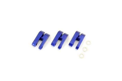 Kyosho Aluminium Clutch Shoe Set (3 shoe type) (3) Blue IFW136