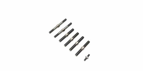 Kyosho Titanium Adjust Rod Set (7) IFW701