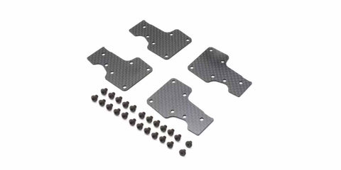 Kyosho Carbon Rear Lower Sus Plate (4) IFW706