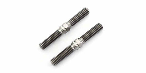 Kyosho 5x38mm Titanium Turnbuckle Rods (2) TBT0538C