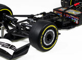 WIRC F26 close-up of front wheel, tyre, and suspension arm