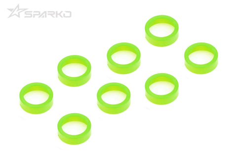 Sparko F8 Green Bearing Spacers (8)