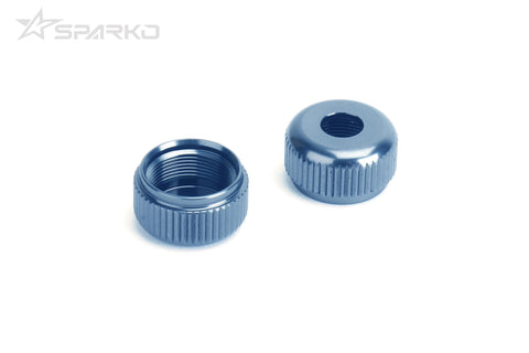 Sparko F8/F8E 7075 Aluminium Shock Body Seal Retainer (2pcs)
