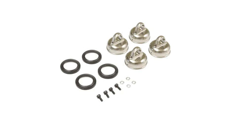 Kyosho Threaded Big Shock Caps (4) Aeration Type IFW469B