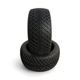 PBR ‘BARR’ 1/8 competition Buggy Tyres Clay Soft - Pair