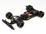 WIRC LM26 chassis three-quarter angled view with rear wing mount