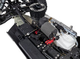 WIRC ST8 close-up of Avarus nitro engine, air filter, and fuel tank