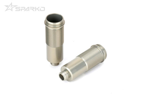 Sparko F8 7075 Aluminium Rear Shock Body (Hard Anodizing) (+3mm) (2)