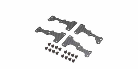 Kyosho Carbon Front Lower Sus Plate (4) IFW705
