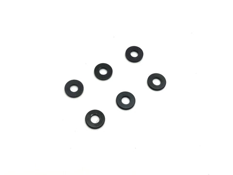 Kyosho Black Anodized Washer 3x7x1mm (6) 97059-01BK