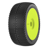 GRP MICRO - PRE GLUED YELLOW WHEEL- PAIR
