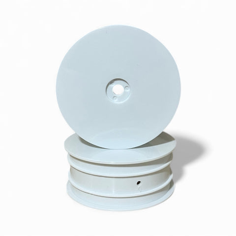 PBR 1/10 Front Wheel 4WD - Pair - White