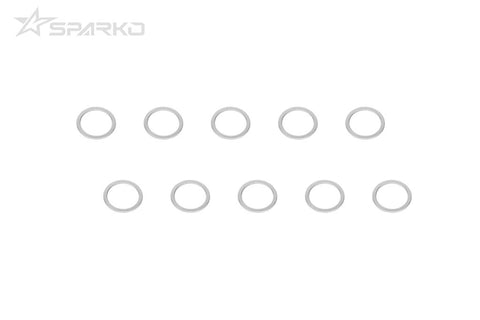 Sparko Hex Shim 8x10x0.2mm (10pcs)