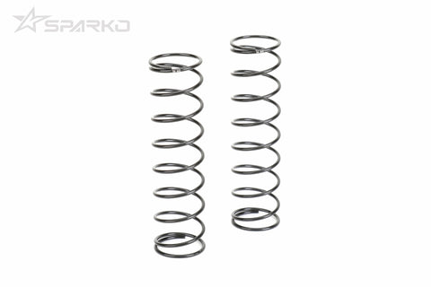 Sparko F8T Truggy Shock Spring Front Medium L80mm x D1.6 (2)