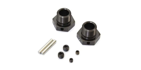 Kyosho Wheel Hub (2) Gun Metal IFW625B