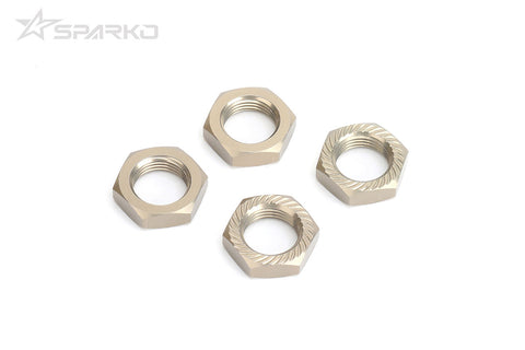 Sparko F8 Aluminium Wheel Nut (Hard Anodizing) (4pcs)