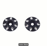 PBR Aluminium Wing Buttons - Pair