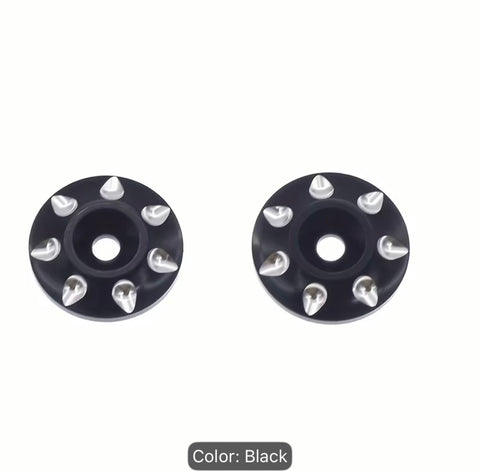 PBR Aluminium Wing Buttons - Pair