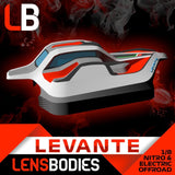 1/8 OFFROAD BODY LEVANTE STANDARD WEIGHT - LB08LVT-S - HOT RACE