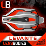 1/8 OFFROAD BODY LEVANTE ULTRA LIGHT WEIGHT - LB08LVT-UL - HOT RACE