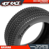 Hot Race - 1/8 Competition Tyres Pair (Tyre Only) - Havana