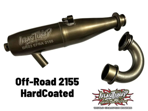 Ielasi Tuned EFRA 2155 BR03 Hard Coated Pipe Set — .21 Off Road
