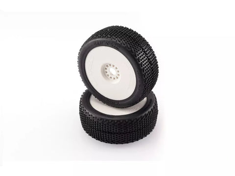 Hot Race - Roma SOFT - PRE GLUED - 1/8 Competition Tyres Pair