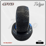 Hot Race Tokyo 1/8 buggy tyre tread pattern — code HRTKY
