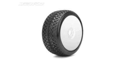 Jetko J One Composite S.Soft 1:8 Buggy Pre-glued White evo Rims (2)