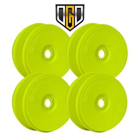 OGO 1/8th BuggyYellow Wheels 4pcs V2