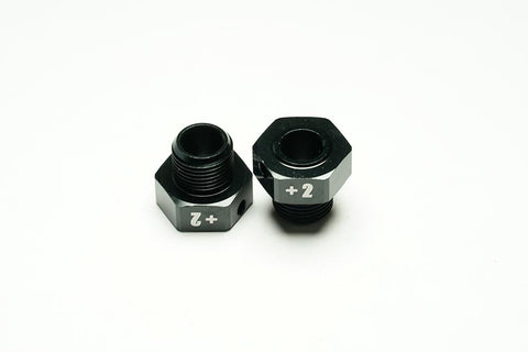 WRC SBX.1  WIDER OFFSET HUBS +2 100410-2 2pcs