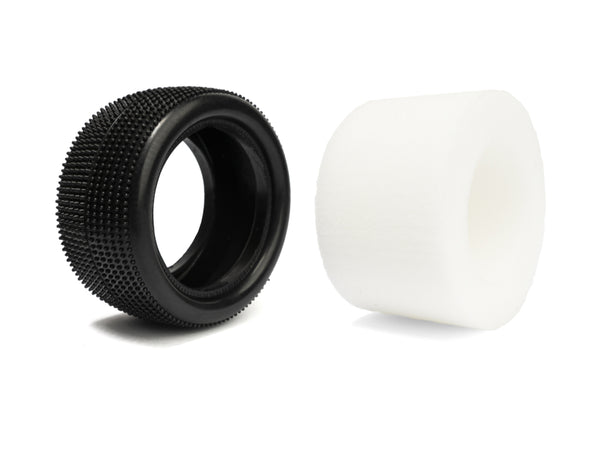 Hotrace 1/10 Mini Pin Rear 2WD/4WD - Pair - Tyre and Insert – rcpitbox