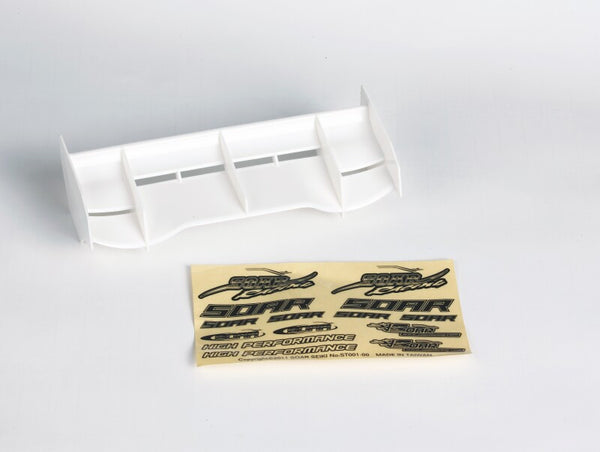 1/8 Buggy High Down Force Wing White – rcpitbox